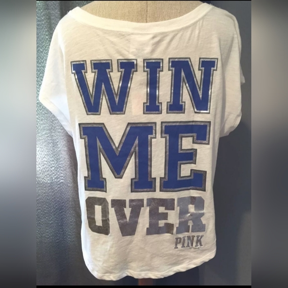 NWT LIMITED EDITION INDIAPOLIS COLTS NFL BLING TOP M VS PINK LOGO - Picture 2 of 5